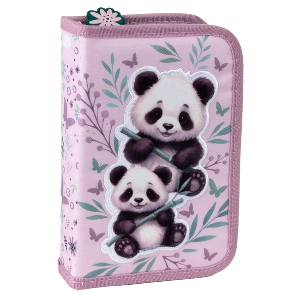 Piórnik z wyposażeniem jednokomorowy Panda 11 PWJPA11 Derform